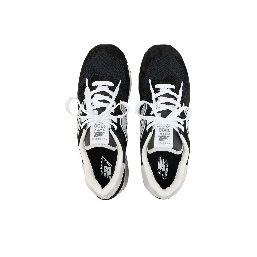 New Balance Made In USA 1300 Black Raincloud White Unisex Sneakers U1300BK