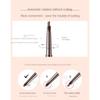 DNM Single 7-colour Double-ended Triangular Eyebrow Pencil with Brush for Natural and Easy Application for Beginners