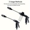 Washer Gun With Dual Connector, Garden Carwash Dual Purpose Switch High Pressure Foam Canon, Soap Sprayer Cleaning Kit, Power Washer Spray Nozzles