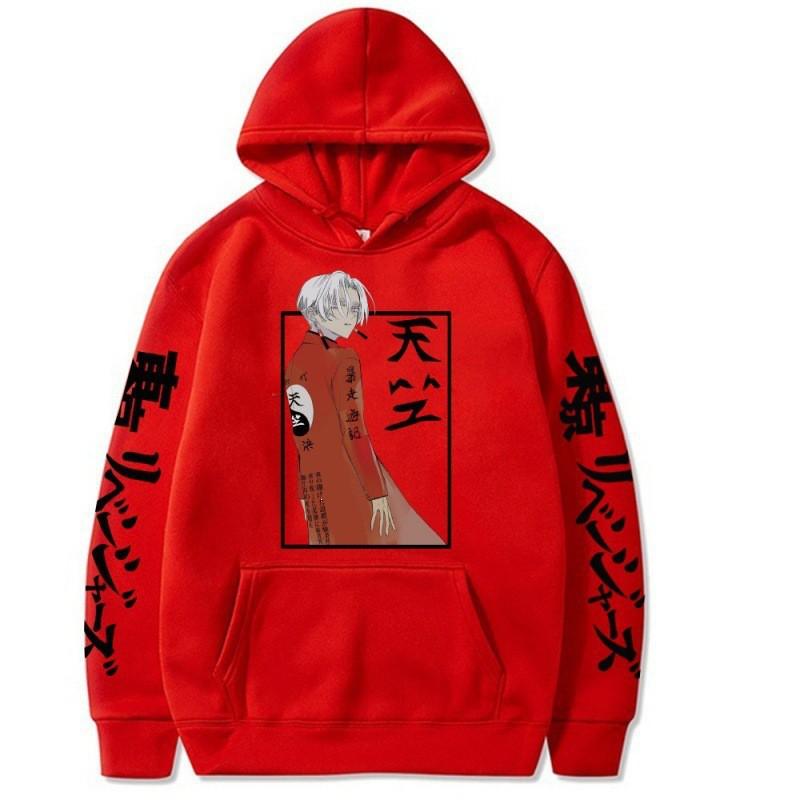 Tokyo Revengers Anime Hoodie Unisex Langarm Pullover Sweatshirt Jugendliche Erwachsene