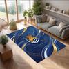 Real Sociedad FC Soccer Football Pattern Soft Area Rug Non Slip Indoor Floor Carpet Sports Decor Mat for Bedroom