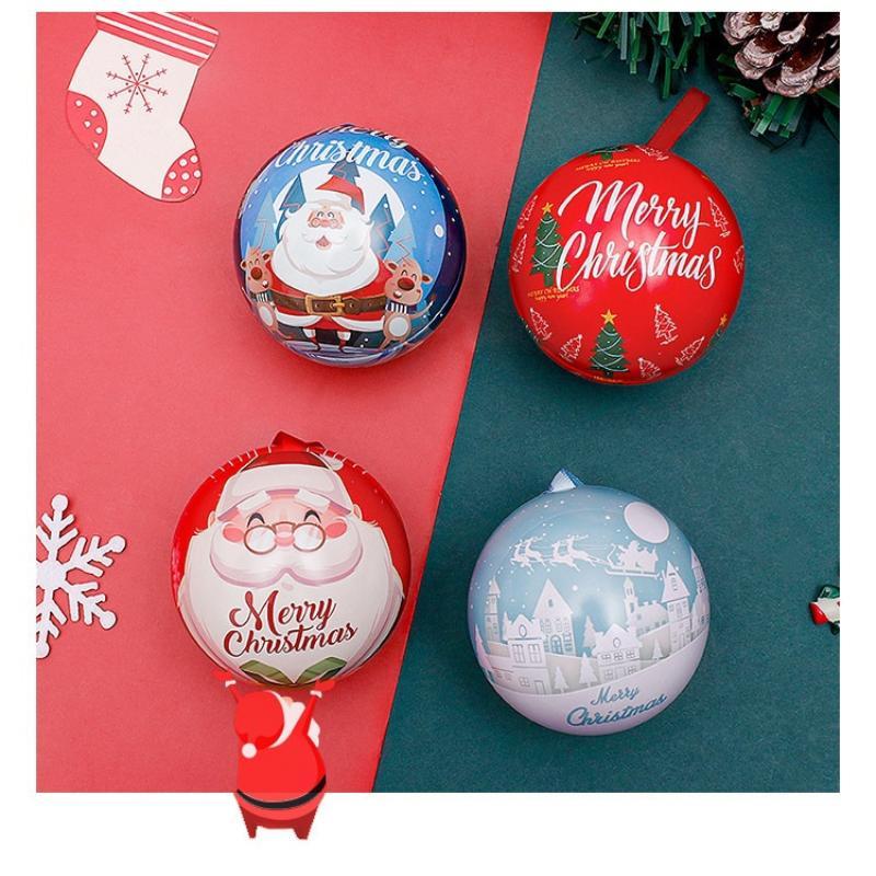 Christmas Present Balls Ornaments Hanging Pendants Christmas Tree Festive Holiday Decorations