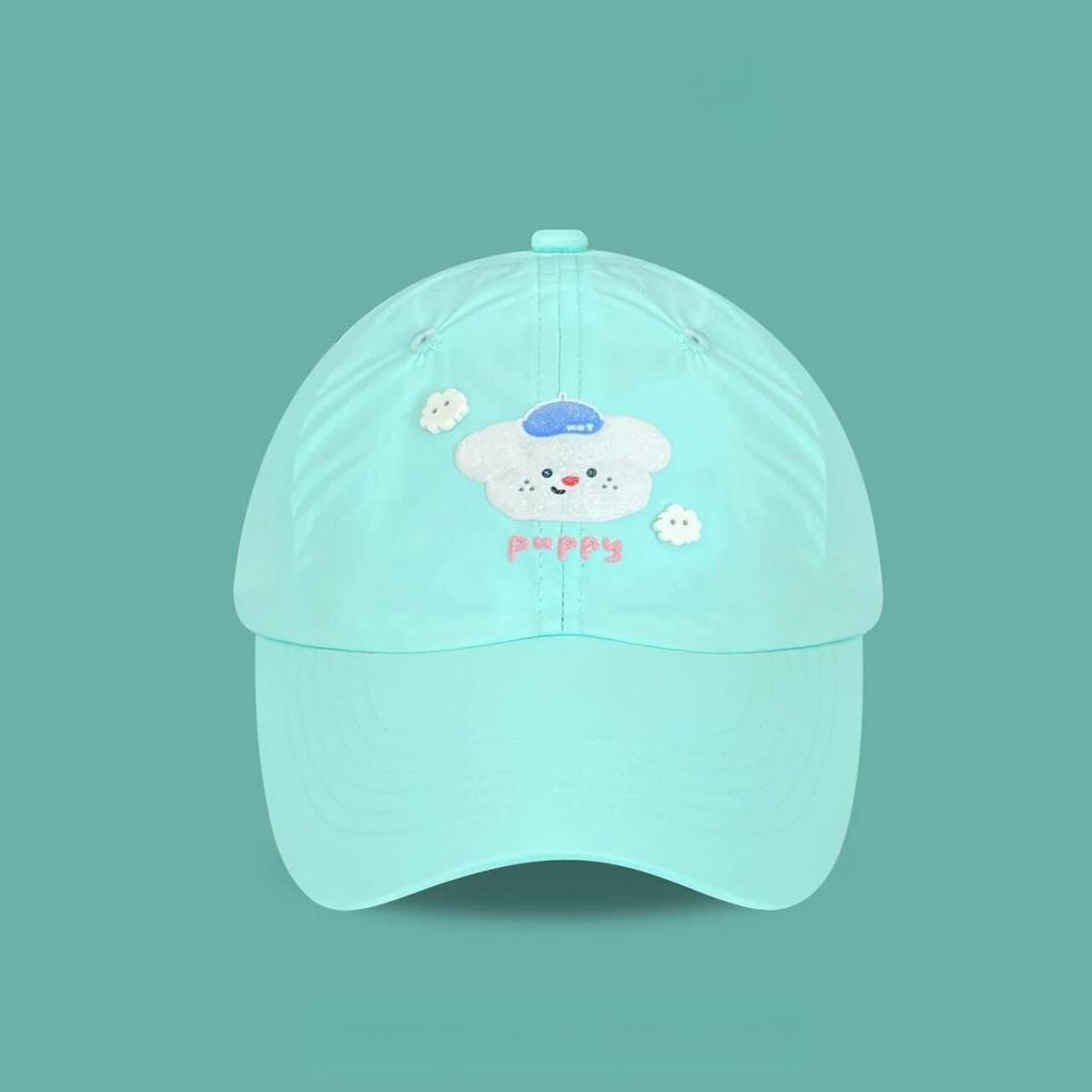 Cloud Puppy Cartoon Cute Cloud Puppy Quick-Drying Baseball Cap Female Spring And Summer Travel Show Small Face Breathable Cap