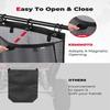 ATV Mesh Trash Bag Adjustable Boat Garbage Organizer Golf Cart Garbage Bag For Farmers Outdoor Enthusiasts Campers Ranch