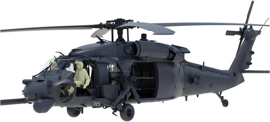 Plastikový model Kitty Hawk Pave Hawk KH50006 1/35 HH-60G s figurkou. (Helikoptéra)