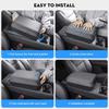 Armrest Box For Tesla Model Y Juniper 2026 Model 3 Highland Soft Suede Center Console Armrest Cover Booster Pad With Storage Box