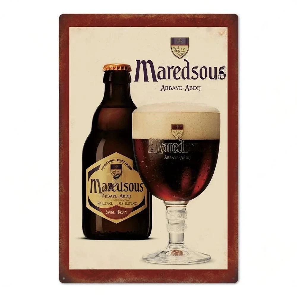 Vintage Beer Brand Metal Sign Plaque Metal Tin Sign Poster Decoration For Workshop Pub Kitchen Club Man Cave Bar Home Wall Decor