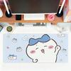 Cartoon Kawaii C-Chiikawas Mouse Pad For Office Gaming And Keyboards Non-Slip Large Waterproof