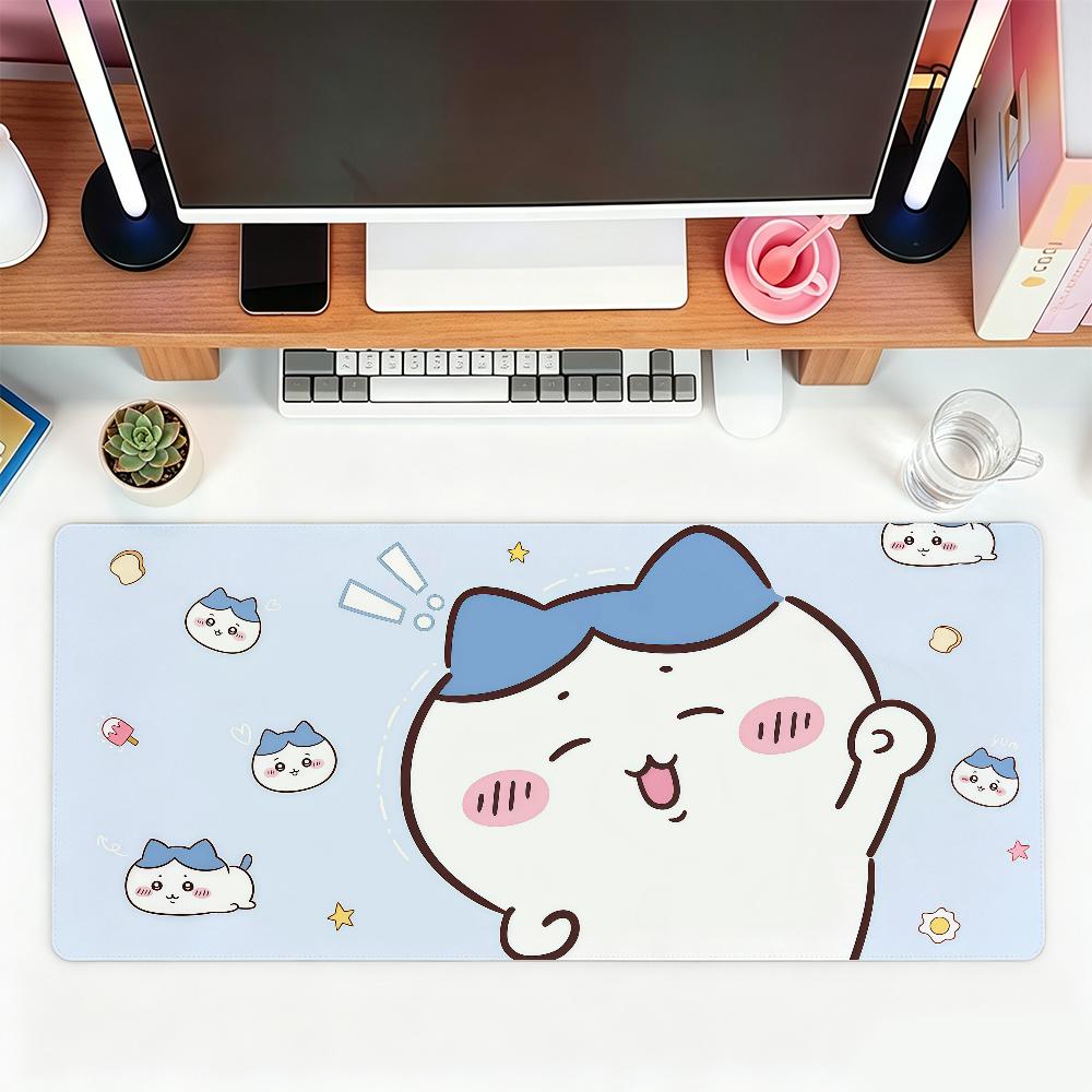 Cartoon Kawaii C-Chiikawas Mouse Pad For Office Gaming And Keyboards Non-Slip Large Waterproof