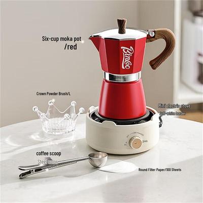 Bincoo Electric Mocha Pot Coffee Maker Set (CN Plug)