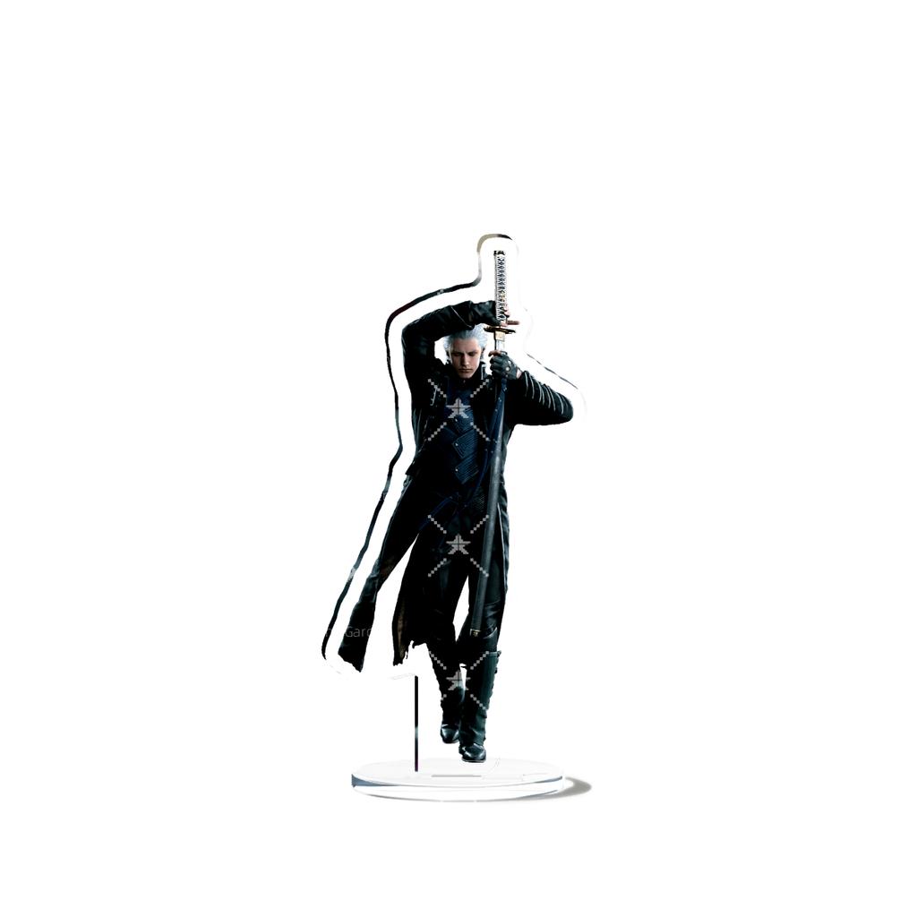 Game Devil May Cry Vergil Dante Acrylic Stand Model Plate Decoration Originality Desk Figure Display Gift Products Exclusive