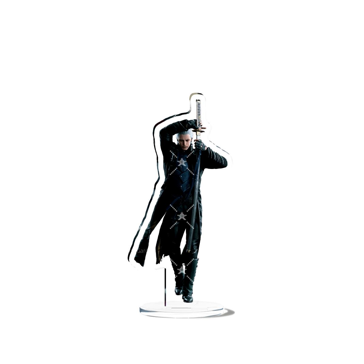 

Игра Devil May Cry Вергилий Данте Акриловая подставка Модель Пластина Украшение Оригинальность Настольная фигурка Дисплей Подарочные товары Эксклюзив 15 cm