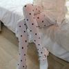 Spring New Ins Velvet Polka Dot Stockings Fashionable Korean Spicy Girl Pantyhose Retro Outdoor Shopping Skirt Base Stockings