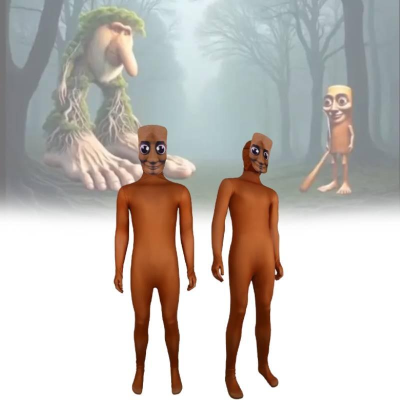 Tung Tung Tungsahur Cosplay Kostyme Barn Rollespill Halloween Sceneopptreden