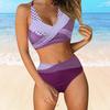 Swimsuits For Teen Girls Women High Waisted Bikini Sexy Push Up Two Piece Swimsuits Vintage Swimwear For Women 2025 Trendy