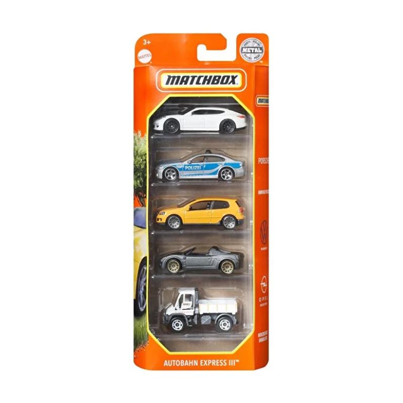 

Спичечный коробок из пяти автомобилей Autobahn Express III HFH13