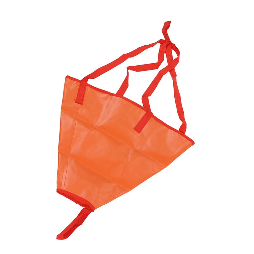Sea Anchor Drift Kit Sea Boat Drift Sock Anchor Drogue Kayak Accessories Small Orange Anchor Big Drogue