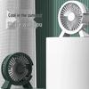 Ultra-Quiet Portable Mini Fan with Long Battery Life for Dorms and Desktops