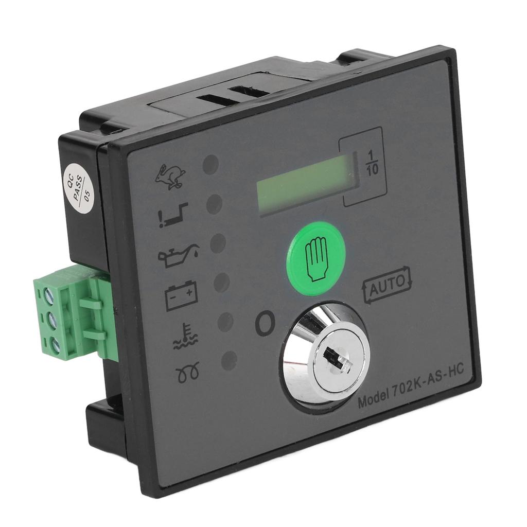 Generator-Steuermodul Automatischer Start LED-Anzeige LCD-Bildschirm Genset-Controller 8?35 V DC