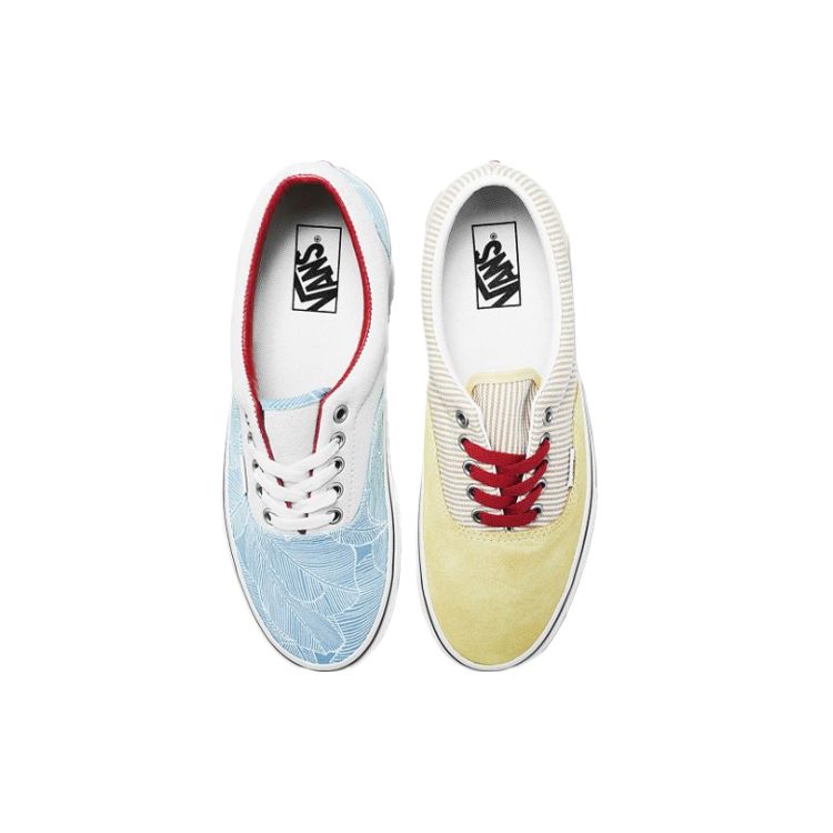 Vans Era Retro Casual Low Top Skate Shoes Unisex Sneaker Yellow Blue VN0A4U39WS7
