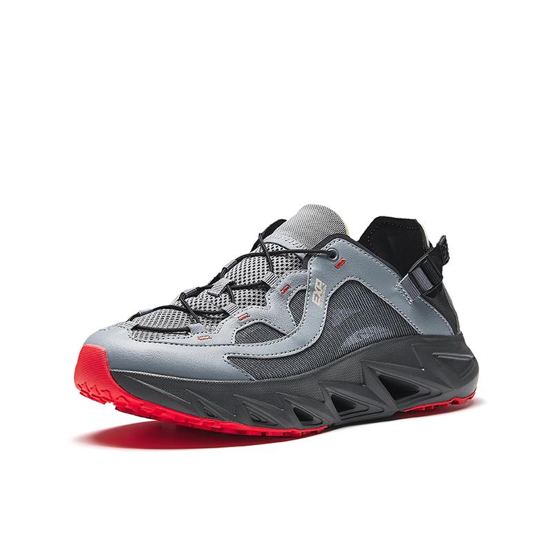 Anta Wuyi Stream Hiking Shoes Summer 2026 Outdoor Functional Shoes Men shoes Gray Black 912626650-3