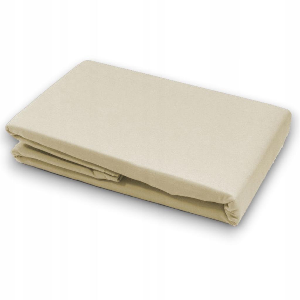 Fitted sheet 100% Cotton 220 x 200 Durable ECRU Color Polish