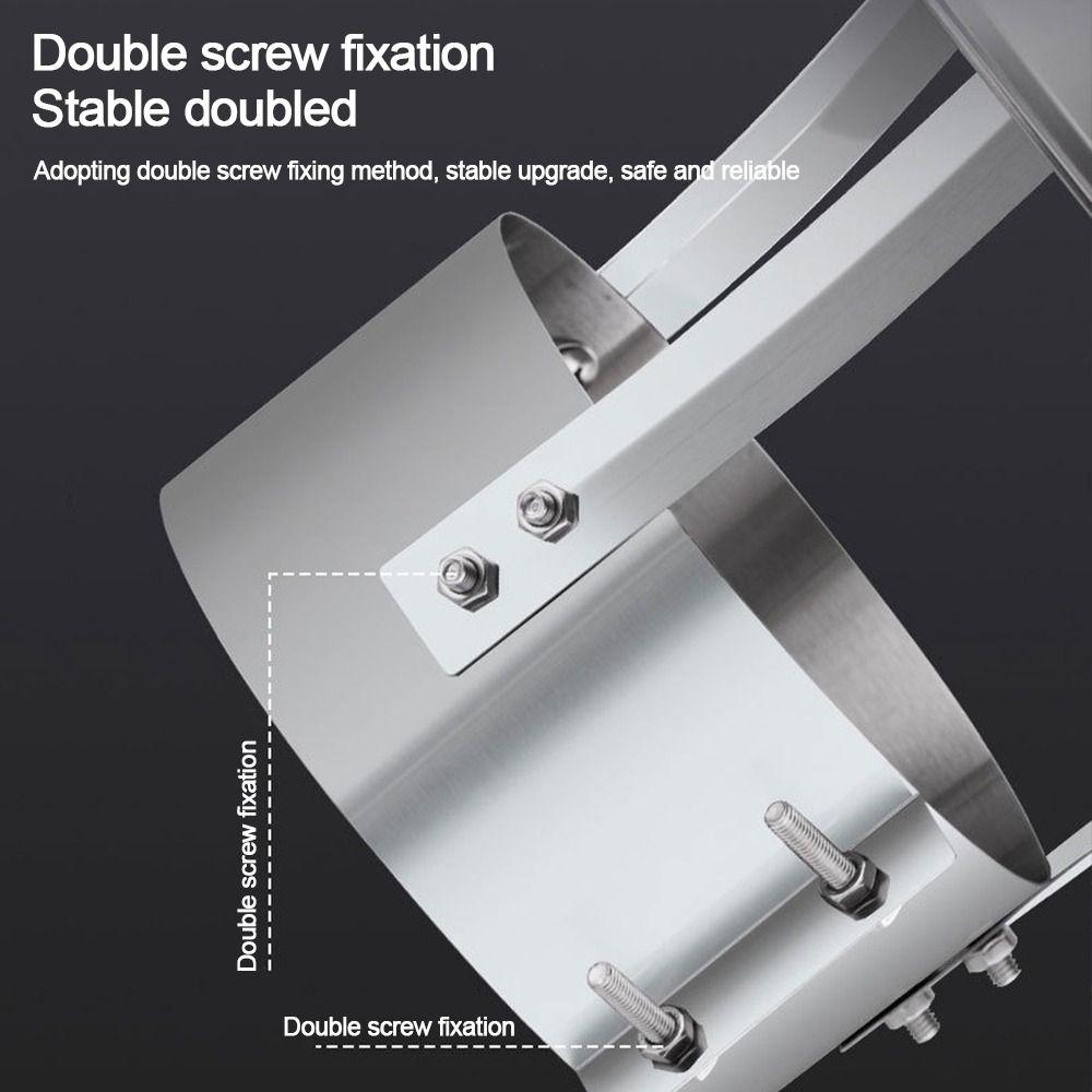 Stainless Steel Ventilated Rain Cap Exterior Wall Air Outlet Rain Pipe Cap  Fireplaces