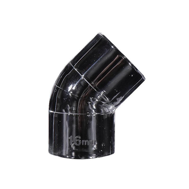 Akrylowy Kolanko 45° do Akwariów - Wysoka Przezroczystość