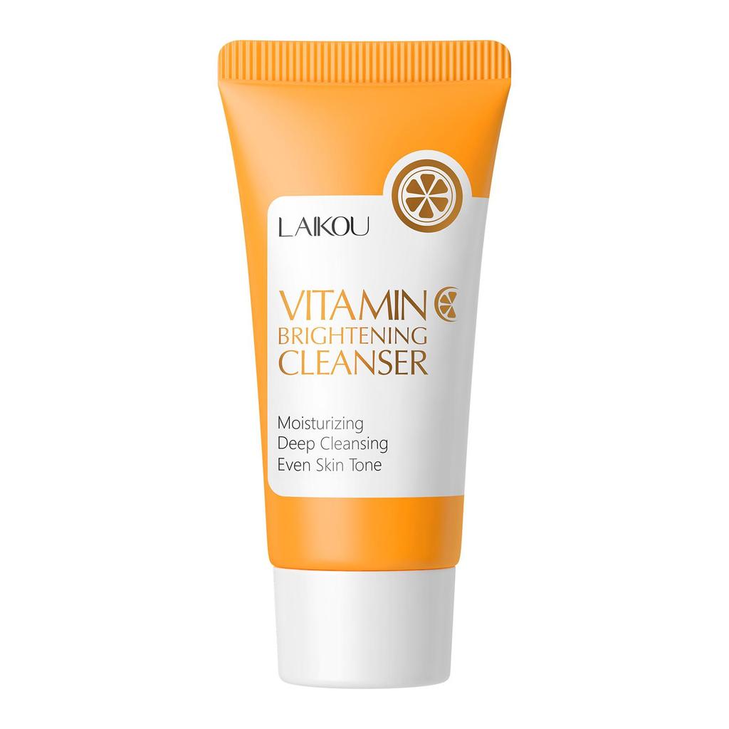 Laikou Vitamin C Hydrating Facial Cleanser - Moisturizes Skin & Cleans Pores.