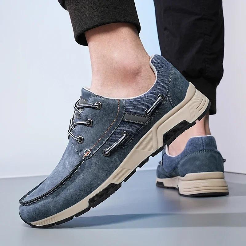 2025 Outdoor Casual Sneakers Men Casual Shoes Breathable Mesh Comfortable Walking Male Sneakers Men Shoes Zapatos Hombre Male