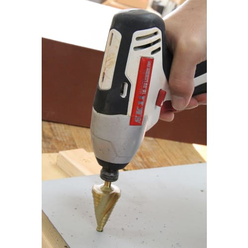 SK11 (SK11) Hexagonal Shaft Spiral Step Drill for Stainless Steel 3~12mm SSD-4