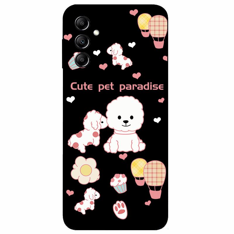 For Samsung A14 4G A 14 M14 5G Case Painted TPU Soft Silicone Black Funda for Samsung Galaxy A14 A145F Bumper GalaxyA14 M 14 Bag