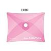 K Company Sanrio Characters Clear Pouch with Carabiner Hello Kitty/Pink SAC-CCP-KTP
