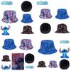 New Stylish Stizy Graffiti Black Cartoon Printed Adult Fisherman Hat Casual Bucket Hat Sunscreen Cap