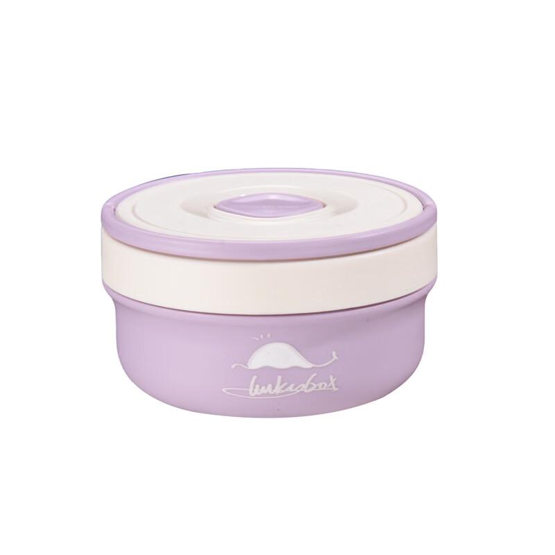 

ZISIZ 304 Stainless Steel Round Lunch Box