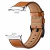 Fiber Leather Watch Band for Xiaomi Smart Band 9 Pro/8 Pro/Redmi Watch 6/5/4 Stitching Line Quick Release Replacement Strap