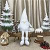 New Non Woven Fabric Christmas Gnome Doll White Grey Pink Soft Faceless Doll Pendant Gnome Doll Ornament Xmas