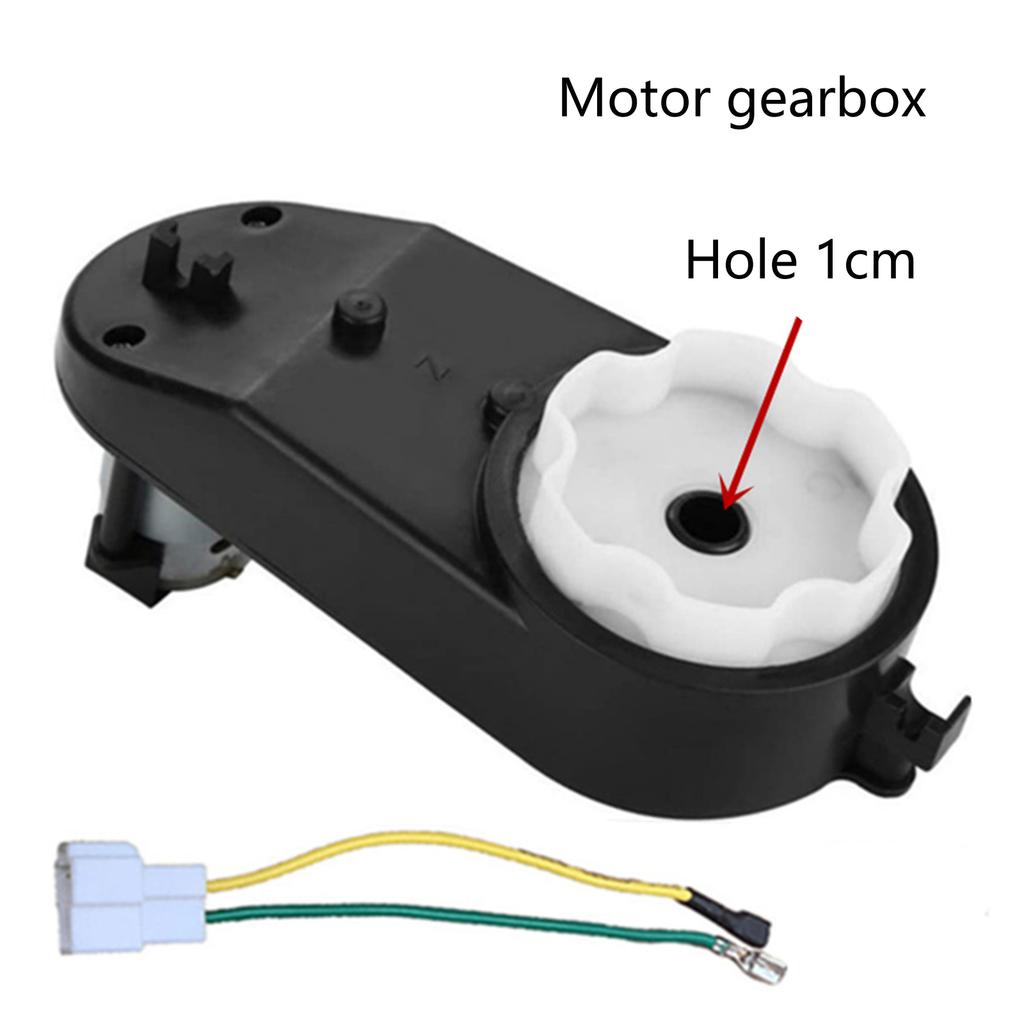 RS390 12V Electric Motor Gearbox For Kids Off Road Ride On Cars Durable Construction Climbing Ability Safety Protection