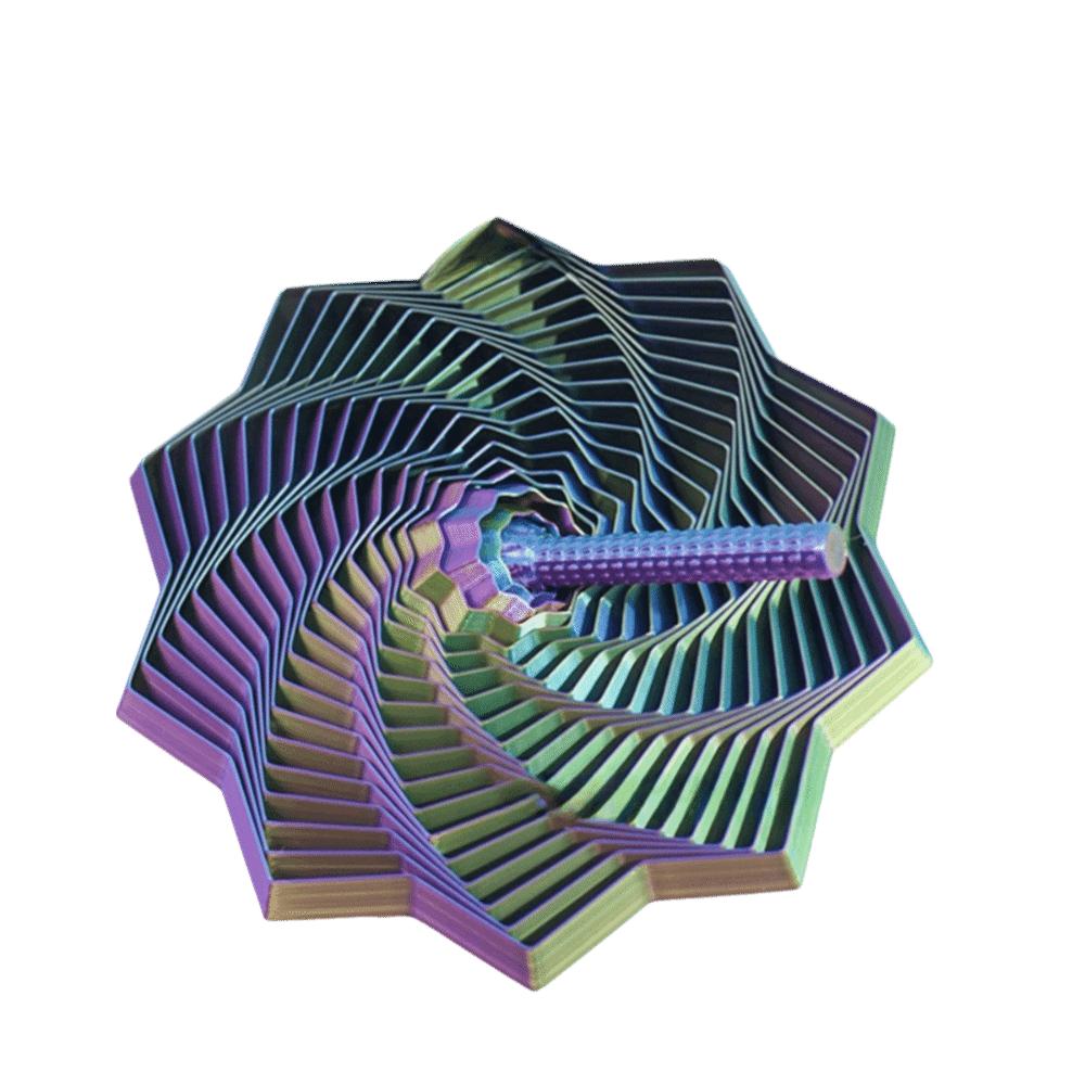 

PLA Expanded Sensory Fidget Star 3D Printed Fidget Toy for Office&School 16