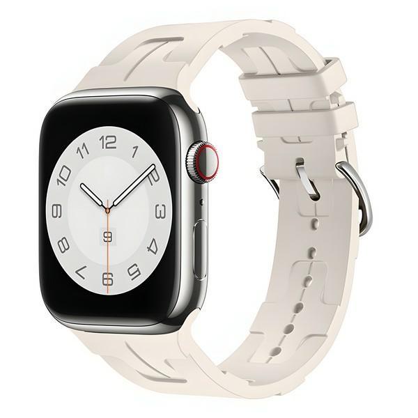 Beline Apple Watch Silicone Ultra band 38/40/41mm beige/starlight doos