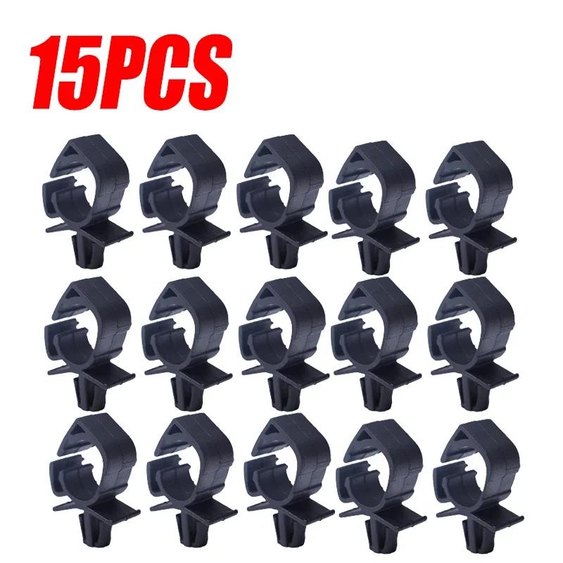 Car Wiring Harness Fastener Route Fixed Retainer Clip Corrugated Pipe Tie Wrap Cable Clamp Oil Tube Beam Line Hose Bracket