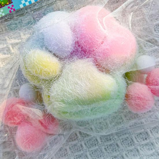 Waffle Squeeze Toy Slow Rebound Stress Relief Bunny Dessert Cat Paw Squishes Sensory Fidget Pinch Toy Kids Adults Birthday Gift