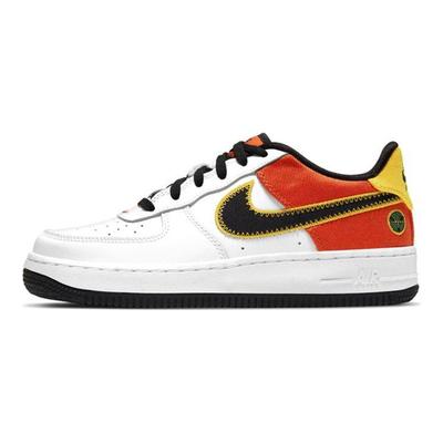 Air Force 1 LV8 GS Roswell Rayguns Sneakers per Bambini Bianco Arancione-Flash Giallo DD9530-100