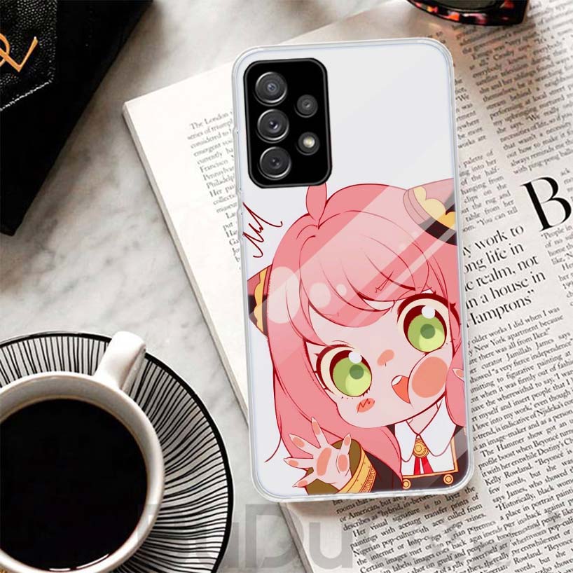 S-Spy Family Anya Phone Case For Samsung A16 A26 A36 A56 A15 A14 A13 A55 A54 A53 A25 A24 A23 A35 A34 A33 A05S A04S A15 A14 A54 A