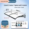 Aluminum Alloy Outdoor Sunshade & Rain Shield for Balcony Windows