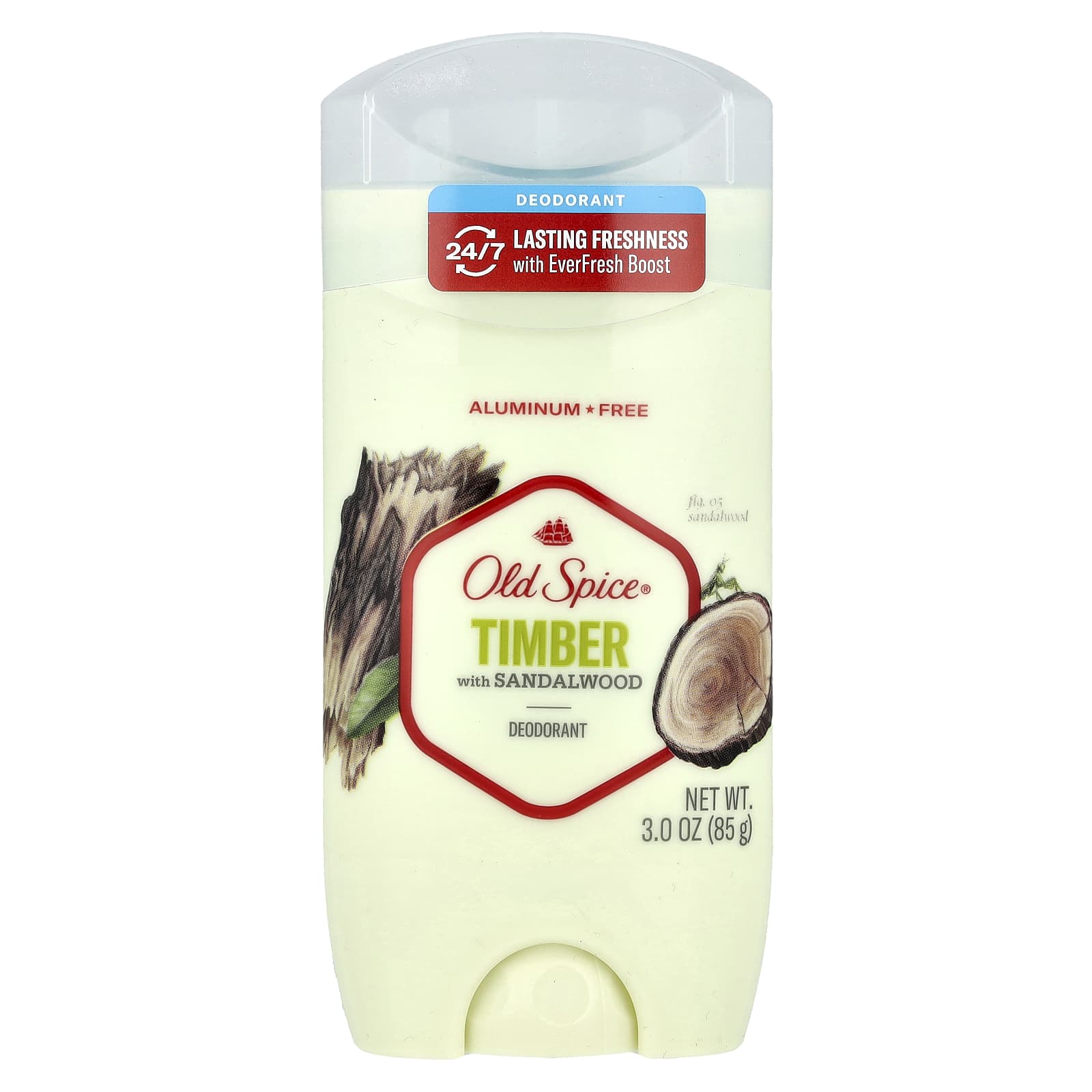 

Deodorant, Sandalwood Infused Wood, 85G(3Oz)