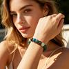 Natural Stone Beaded Bracelets Semi-Precious Gemstones Beaded Bracelets Healing Stretch Round Bead Bracelets for Men Women