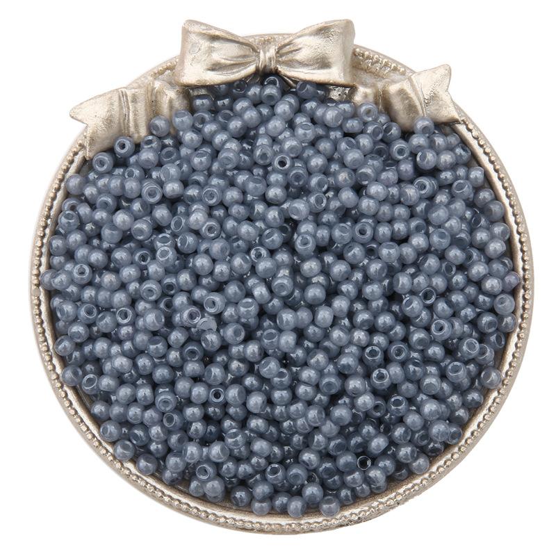 20g 3/4mm imitacja lodów szklanych koralików ryżowych materiał ręcznie robiony diy kolczyki koralikowe bransoletka akcesoria do włosów