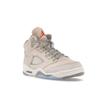 Air Jordan 5 Retro SE Craft GS Light Orewood Brown Kids Sneakers Cream Safety-Orange Flat-Pewter FD9220-180