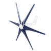 Professional Wind Turbines High Efficiency Wind-Resistant Small Windmill Generator 6 Blade Industrial Machinery Machine 800W
